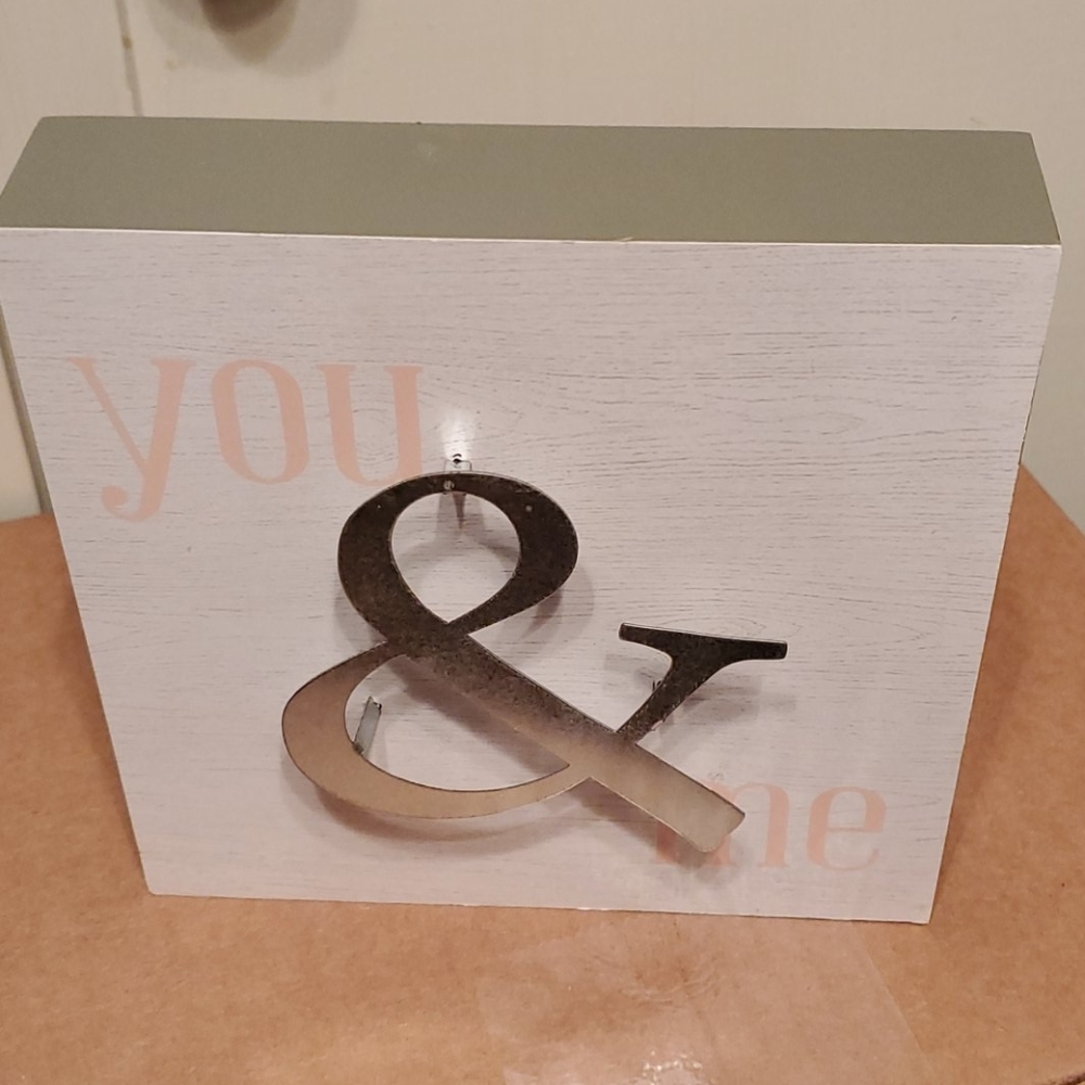 You & Me Sign - Picture 2 of 8